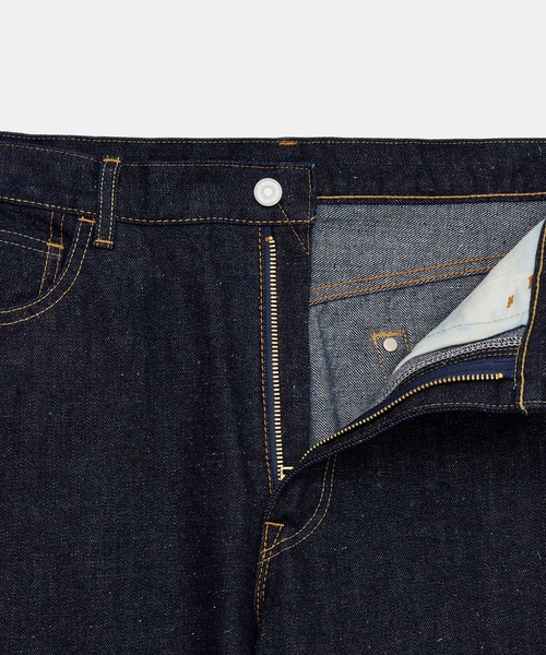 markaware(マーカウェア)の「【MARKAWARE/marka】13.1oz Kimono Denim Wide Straight Denim Pants(デニムパンツ・メンズ・ブラック/インディゴブルー・1/3/2)」の5枚目の写真