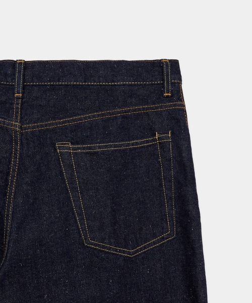 markaware(マーカウェア)の「【MARKAWARE/marka】13.1oz Kimono Denim Wide Straight Denim Pants(デニムパンツ・メンズ・ブラック/インディゴブルー・1/3/2)」の4枚目の写真