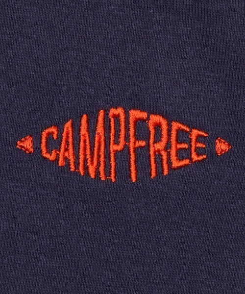 CAMPFREE（キャンプフリー）の「[キャンプフリー] CAMPFREE 5.6オンス コットン100% ワンポイント刺繍 クルーネック 長袖Tシャツ（Tシャツ/カットソー・メンズ・スミクロ/ライトオリーブ/サンドベージュ/グレー/ネイビー・S/M/L/XXL/XS/XL）」の10枚目の写真