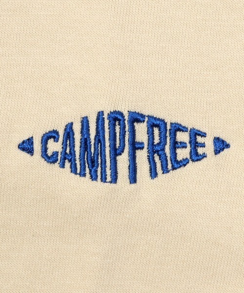 CAMPFREE（キャンプフリー）の「[キャンプフリー] CAMPFREE 5.6オンス コットン100% ワンポイント刺繍 クルーネック 長袖Tシャツ（Tシャツ/カットソー・メンズ・スミクロ/ライトオリーブ/サンドベージュ/グレー/ネイビー・S/M/L/XXL/XS/XL）」の17枚目の写真