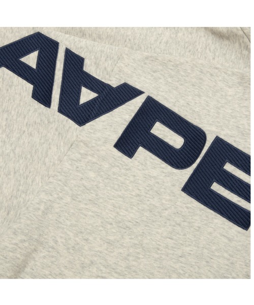 AAPE BY A BATHING APE(エーエイプバイアベイシングエイプ)の「AAPE NOW HALF ZIP SWEAT(スウェット・メンズ・オフホワイト・MEDIUM/LARGE)」の4枚目の写真