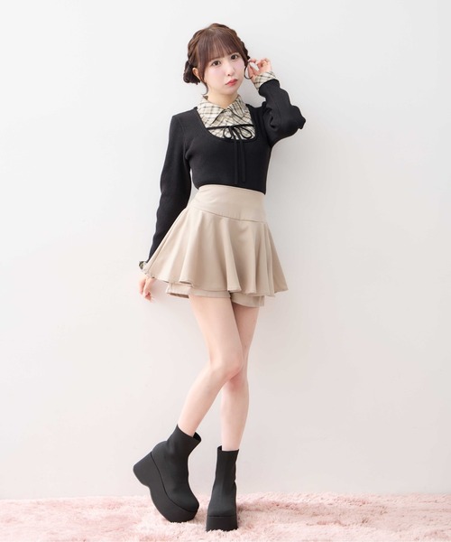 INGNI(イング)の「厚底ショートブーツ(ブーツ・レディース・ブラック系その他/ブラック・L/M)」の3枚目の写真