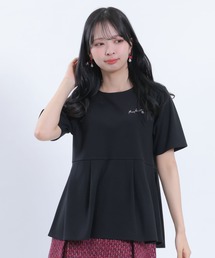 MARY QUANT（マリークワント）の「タックペプラム プルオーバー（シャツ/ブラウス）」
