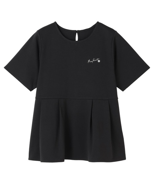 MARY QUANT(マリークワント)の「タックペプラム プルオーバー(シャツ/ブラウス・レディース・ホワイト/ブルー/ブラック・M)」の9枚目の写真