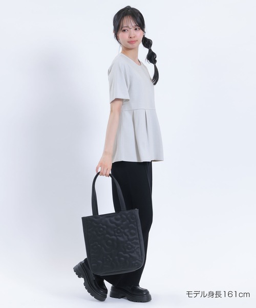 MARY QUANT(マリークワント)の「タックペプラム プルオーバー(シャツ/ブラウス・レディース・ホワイト/ブルー/ブラック・M)」の19枚目の写真