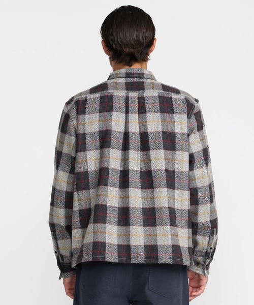 RVCA(ルーカ)の「RVCA メンズ DAYSHIFT FLANNEL 長袖シャツ 【2026年秋冬モデル】/ルーカチェックネルシャツ(シャツ/ブラウス・メンズ・ホワイト系その他/マルチ・SMALL/MEDIUM/LARGE/X-LARGE)」の8枚目の写真
