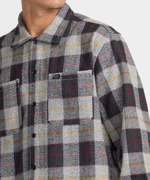 RVCA(ルーカ)の「RVCA メンズ DAYSHIFT FLANNEL 長袖シャツ 【2026年秋冬モデル】/ルーカチェックネルシャツ(シャツ/ブラウス・メンズ・ホワイト系その他/マルチ・SMALL/MEDIUM/LARGE/X-LARGE)」の10枚目の写真