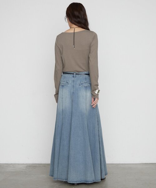 LOUNGEDRESS(ラウンジドレス)の「キュプラコットンカットソー 秋服(Tシャツ/カットソー・レディース・ブラック/オフホワイト/モカ・FREE)」の18枚目の写真