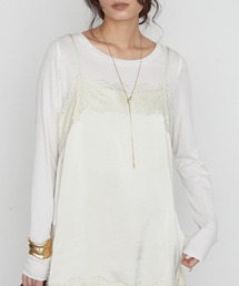 LOUNGEDRESS | キュプラコットンカットソー　秋服(Tシャツ/カットソー)
