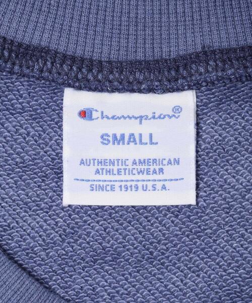 Champion(チャンピオン)の「Champion CREW NECK SWEATSHIRTS(スウェット・レディース・ブルー/オートミール/チャコールグレー・SMALL)」の13枚目の写真
