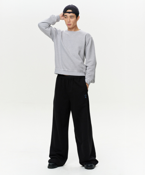 ERA（エラ）の「ユニセックス ERA ストレートスウェットパンツ - ブラック（スウェットパンツ・レディース・その他・SMALL/MEDIUM/LARGE）」の8枚目の写真