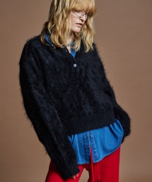 【26WINTER PRE-ORDER】Angora Shaggy Knit/アンゴラシャギーニット