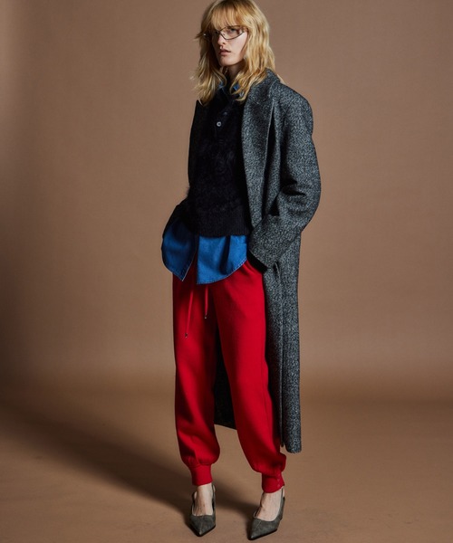 MAISON SPECIAL(メゾンスペシャル)の「【26WINTER PRE-ORDER】Angora Shaggy Knit/アンゴラシャギーニット(ニット/セーター・レディース・ブラック/パープル/グレー/グリーン・FREE)」の6枚目の写真