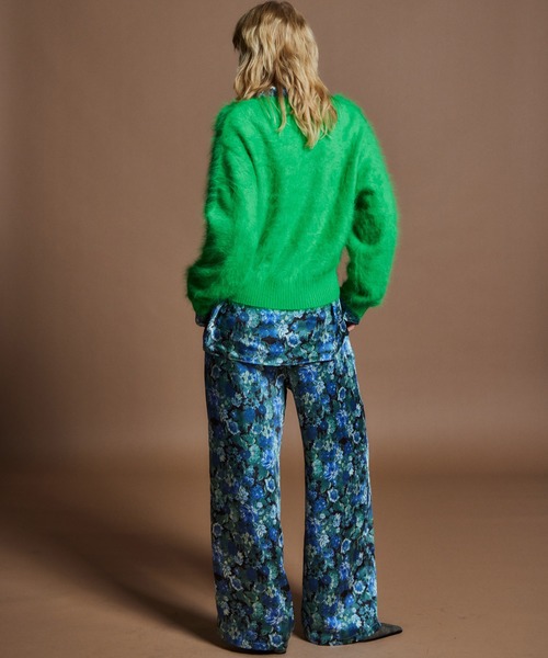 MAISON SPECIAL(メゾンスペシャル)の「【26WINTER PRE-ORDER】Angora Shaggy Knit/アンゴラシャギーニット(ニット/セーター・レディース・ブラック/パープル/グレー/グリーン・FREE)」の12枚目の写真