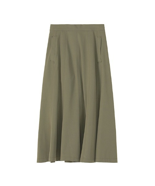 ZUCCa(ズッカ)の「DRY GABARDINE(スカート・レディース・ライトグレー/ブラック/カーキ・M size)」の1枚目の写真