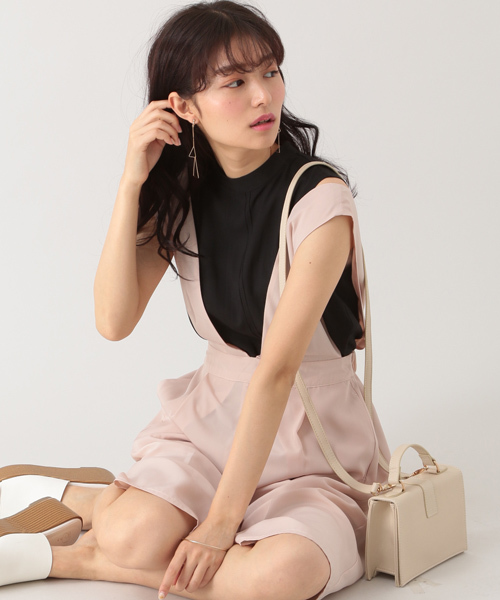 E hyphen world gallery（イーハイフンワールドギャラリー）の「コンパクトバッグ（ショルダーバッグ・レディース・アイボリー/ブラック/マスタード/ブルーグリーン/ピンクベージュ・FREE）」の18枚目の写真