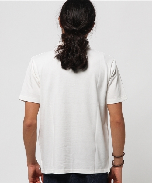 CIAOPANIC TYPY（チャオパニックティピー）の「【クールプラス】カノコポロシャツ（ポロシャツ・メンズ・ブラック/ネイビー/ホワイト/ワインレッド・MEDIUM/SMALL/LARGE）」の9枚目の写真