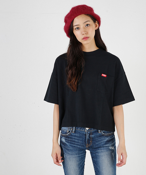 MOUSSY（マウジー）の「PRIORITIZE TSJ（Tシャツ/カットソー・レディース・ブラック/トップグレー/ホワイト・FREE）」の3枚目の写真