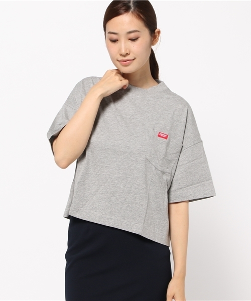 MOUSSY（マウジー）の「PRIORITIZE TSJ（Tシャツ/カットソー・レディース・ブラック/トップグレー/ホワイト・FREE）」の17枚目の写真