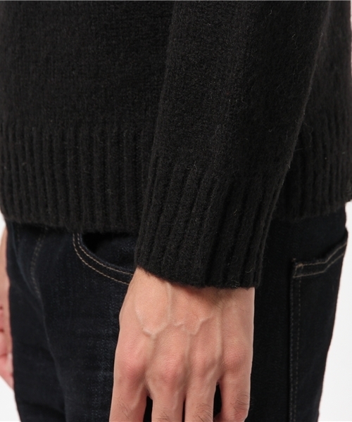 HYSTERIC GLAMOUR（ヒステリックグラマー）の「DEVIL WOMAN刺繍 プルオーバー（ニット/セーター・メンズ・ネイビー/トップグレー/ブラック・SMALL/MEDIUM/LARGE）」の11枚目の写真