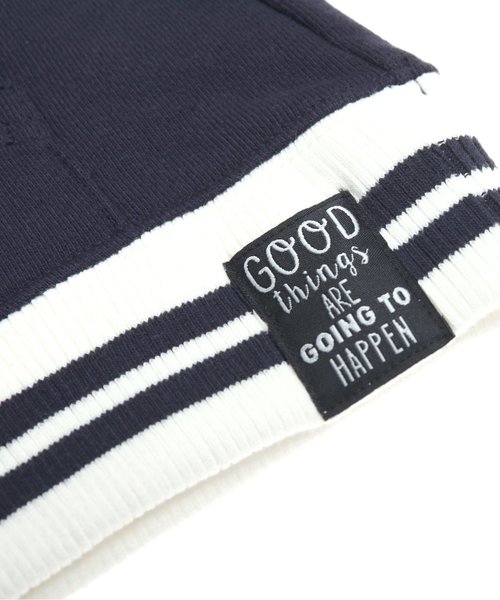 apres les cours（アプレレクール）の「かぶりパーカー（パーカー・キッズ・イエロー/ネイビー・90/100/120/130/110/80/140）」の10枚目の写真