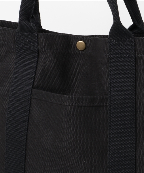 NANO universe（ナノユニバース）の「:キャンバストート（トートバッグ・メンズ・ホワイト/ブラック/ナチュラル・FREE）」の5枚目の写真