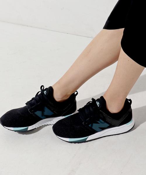 NEW BALANCE（ニューバランス）の「＜New Balance（ニューバランス）＞WRL247 スニーカー①† ◆（スニーカー・レディース・ブラック/オリーブ・24/25/23.5/22.5/24.5/23）」の8枚目の写真