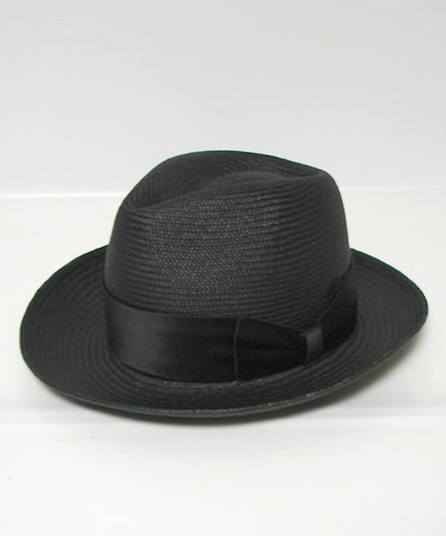 WACKO MARIA(ワコマリア)の「WACKO MARIA THR-04 <PANAMA BLACK>(ハット・メンズ・ブラック/ネイビー/レッド・MEDIUM)」の5枚目の写真