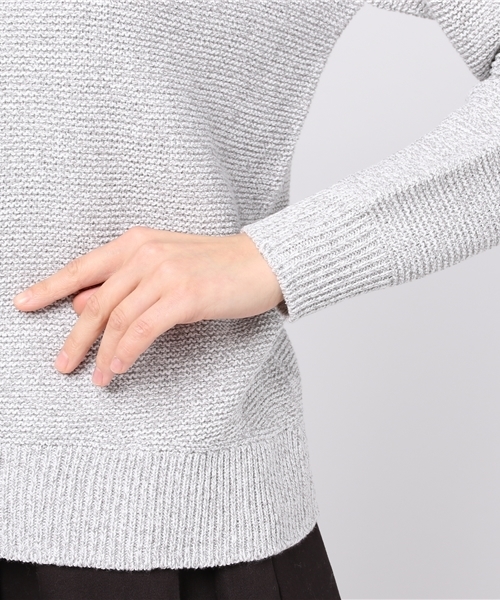 22 OCTOBRE（ヴァンドゥ－オクトーブル）の「カプリツイストニット（ニット/セーター・レディース・ピンク/イエロー/ネイビー/グレー・2）」の9枚目の写真