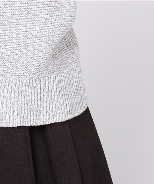 22 OCTOBRE（ヴァンドゥ－オクトーブル）の「カプリツイストニット（ニット/セーター・レディース・ピンク/イエロー/ネイビー/グレー・2）」の10枚目の写真