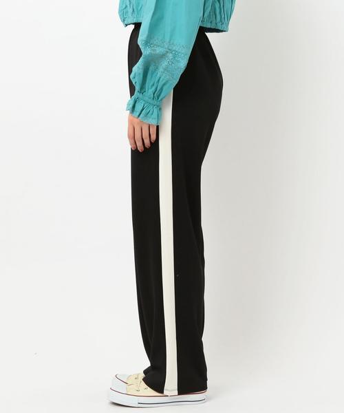 Another Edition（アナザーエディション）の「ラインワイドパンツ ◆（その他パンツ・レディース・ブラック/ナチュラル/ロイヤルブルー・フリー）」の5枚目の写真