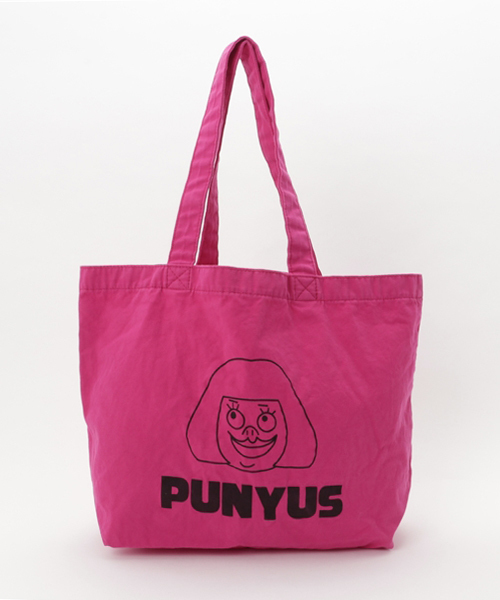 PUNYUS(プニュズ)の「カラートート(トートバッグ・レディース・グリーン/ピンク/インディゴブルー/イエロー/ライトパープル/アイボリー/ブラック・FREE)」の7枚目の写真