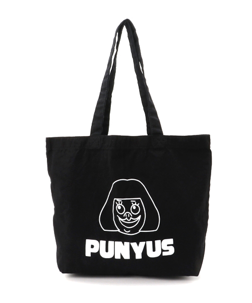PUNYUS(プニュズ)の「カラートート(トートバッグ・レディース・グリーン/ピンク/インディゴブルー/イエロー/ライトパープル/アイボリー/ブラック・FREE)」の3枚目の写真
