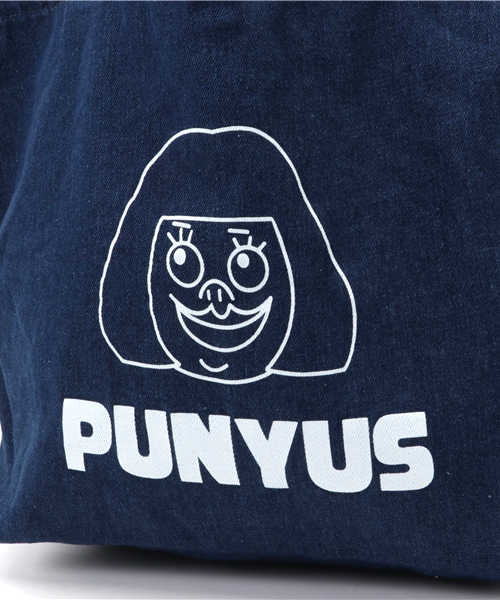 PUNYUS(プニュズ)の「カラートート(トートバッグ・レディース・グリーン/ピンク/インディゴブルー/イエロー/ライトパープル/アイボリー/ブラック・FREE)」の11枚目の写真