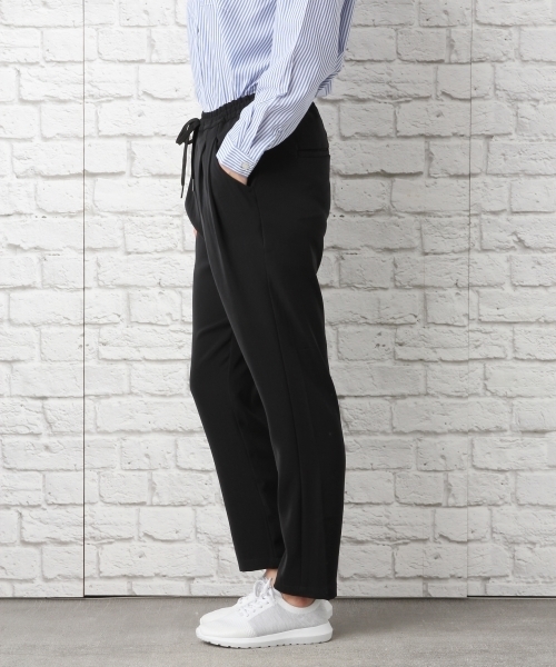 LEPSIM（レプシィム）の「WフェイスPEトラックパンツ　740653（その他パンツ・レディース・ブラック/ベージュ・LARGE/MEDIUM）」の5枚目の写真