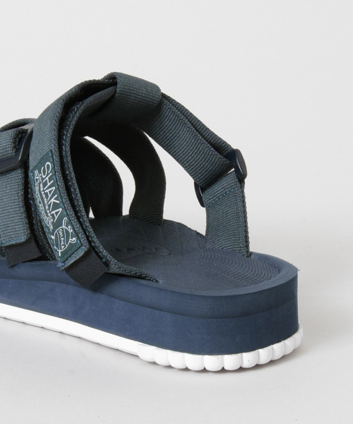SHAKA(シャカ)の「SHAKA×UR 別注RALLY SLIDE(サンダル・メンズ・インディゴブルー・8/10/9/7)」の9枚目の写真