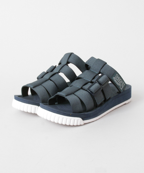 SHAKA(シャカ)の「SHAKA×UR 別注RALLY SLIDE(サンダル・メンズ・インディゴブルー・8/10/9/7)」の10枚目の写真
