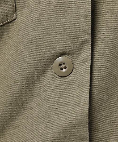 PUNYUS（プニュズ）の「ミリタリーシャツワンピース（シャツワンピース・レディース・その他1/カーキ・3/1/4/2）」の10枚目の写真