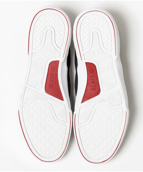 SLACK FOOTWEAR（スラックフットウェア）の「【SLACK】CALMER/キャンバススリッポン/SL1106（スニーカー・メンズ・ブラック/ホワイト/ネイビー/ベージュ・26.5cm/27.5cm/26.0cm/27.0cm/25.5cm/26/27/27.5/26.5）」の12枚目の写真