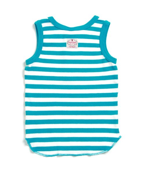 BREEZE（ブリーズ）の「裾ラウンドタンクトップ（タンクトップ・キッズ・マスタード/ネイビー/ターコイズブルー・80/100/120/130/90/110/95/140）」の9枚目の写真