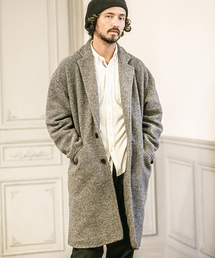 CAMBIO | mj4910-Sliver Knit Wide Chester Field Coat コート(チェスターコート)