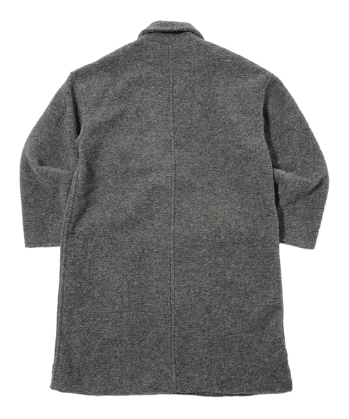 CAMBIO(カンビオ)の「mj4910-Sliver Knit Wide Chester Field Coat コート(チェスターコート・メンズ・チャコール/ネイビー/ブラック・L/S/M)」の18枚目の写真