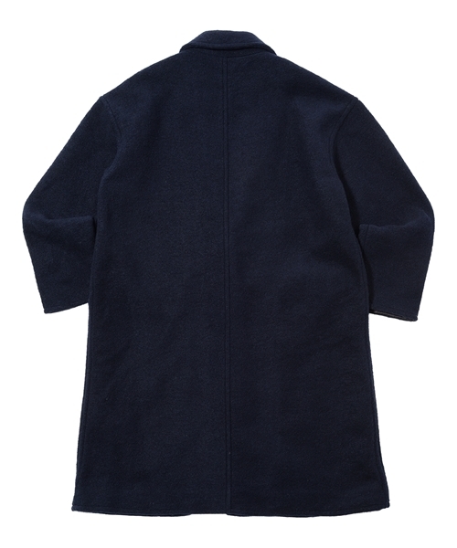 CAMBIO(カンビオ)の「mj4910-Sliver Knit Wide Chester Field Coat コート(チェスターコート・メンズ・チャコール/ネイビー/ブラック・L/S/M)」の10枚目の写真