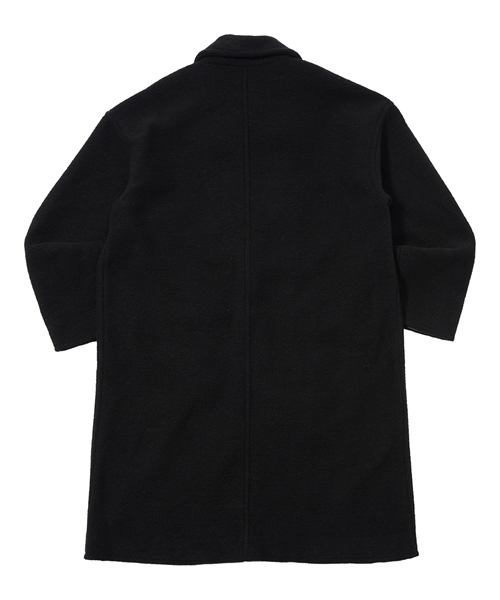 CAMBIO(カンビオ)の「mj4910-Sliver Knit Wide Chester Field Coat コート(チェスターコート・メンズ・チャコール/ネイビー/ブラック・L/S/M)」の14枚目の写真