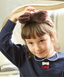 apres les cours | リボンファーヘアバンド(ヘアバンド)