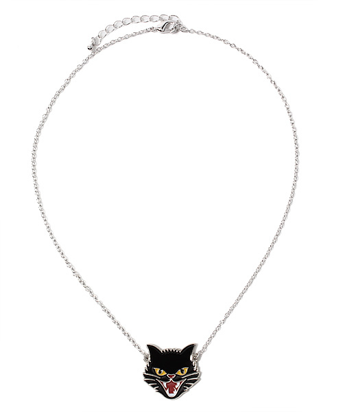 HYSTERIC GLAMOUR（ヒステリックグラマー）の「MEOW MOTIF ネックレス（ネックレス・レディース・シルバー・FREE）」の2枚目の写真