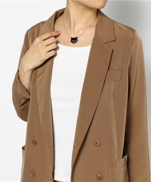 HYSTERIC GLAMOUR（ヒステリックグラマー）の「MEOW MOTIF ネックレス（ネックレス・レディース・シルバー・FREE）」の5枚目の写真