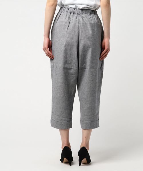 nop de nod（ノップドゥノッド）の「Pomme リネンパンツ（その他パンツ・レディース・キナリ/ブルー系その他/ネイビー・3）」の4枚目の写真