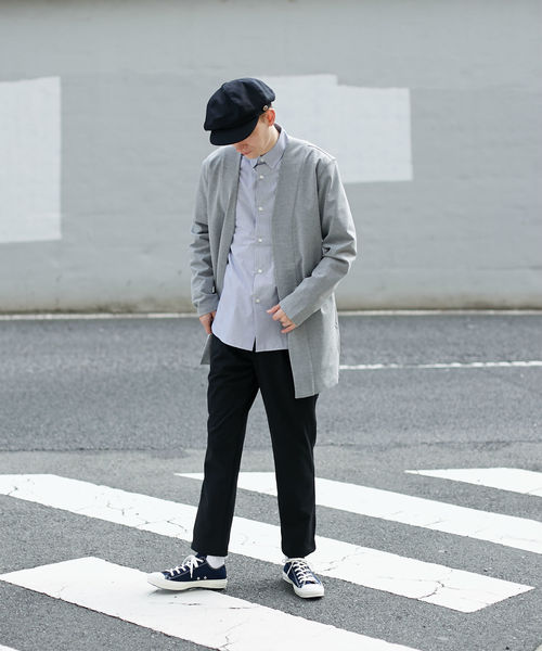 L&HARMONY（エルアンドハーモニー）の「ポンチロングカーディガン（カーディガン/ボレロ・メンズ・ブラック/ネイビー/グレー・LARGE/MEDIUM）」の11枚目の写真