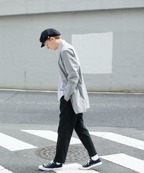 L&HARMONY（エルアンドハーモニー）の「ポンチロングカーディガン（カーディガン/ボレロ・メンズ・ブラック/ネイビー/グレー・LARGE/MEDIUM）」の15枚目の写真